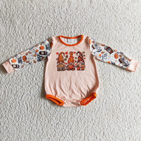 LR0155 halloween cute long sleeve romper