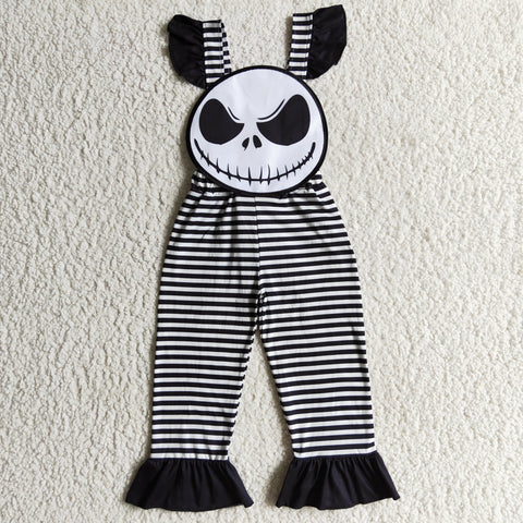SR0081 Halloween Black Jumpsuit