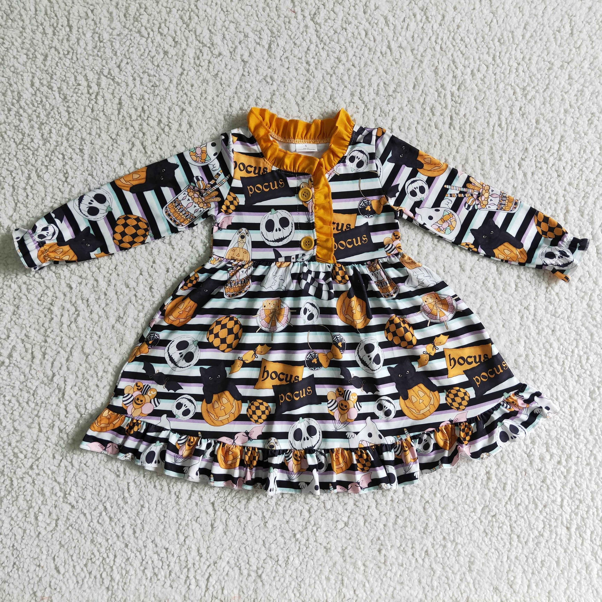 GLD0104 halloween girl dress