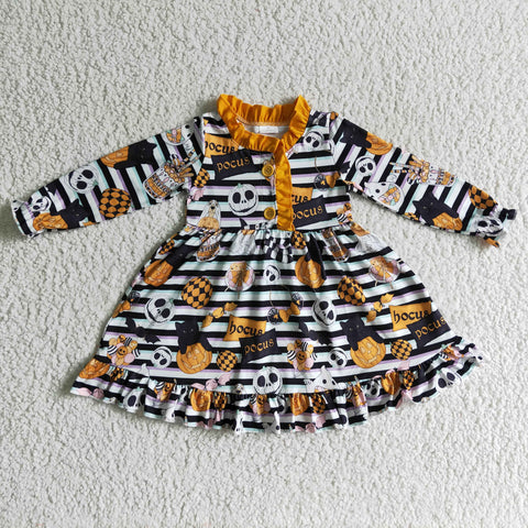 GLD0104 halloween girl dress