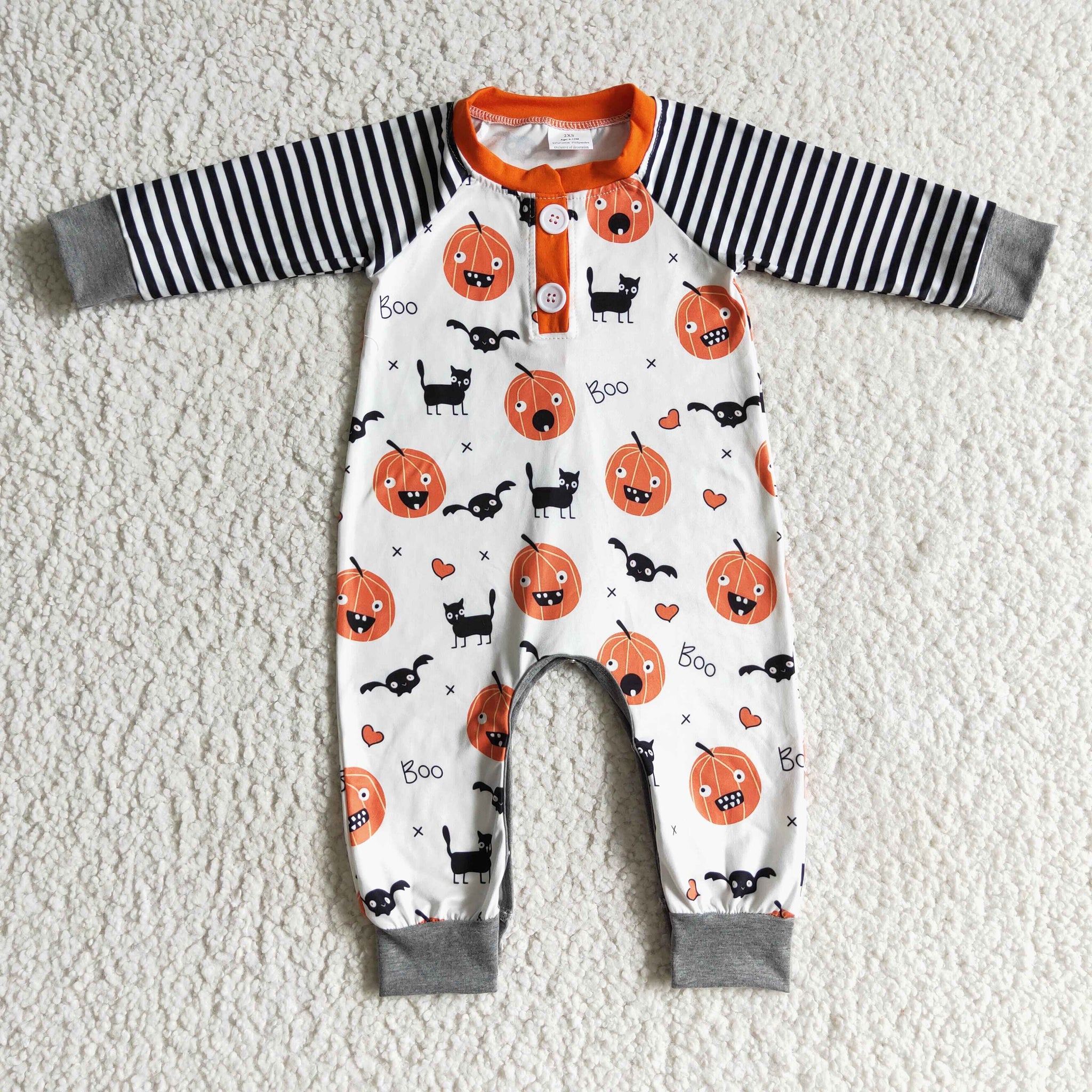LR0140 halloween long sleeve romper