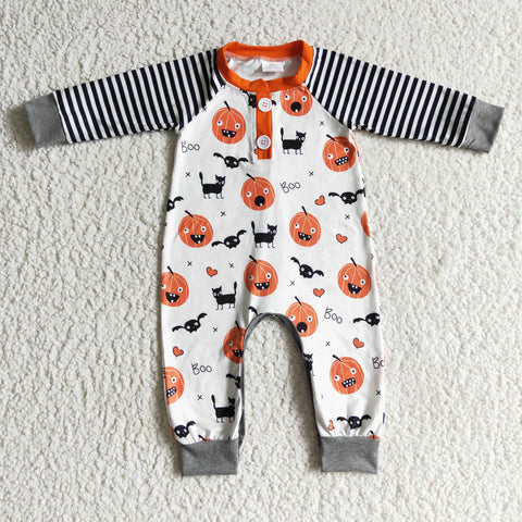 LR0140 halloween long sleeve romper