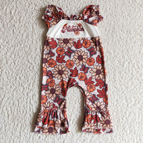 SR0094 baby girl halloween romper