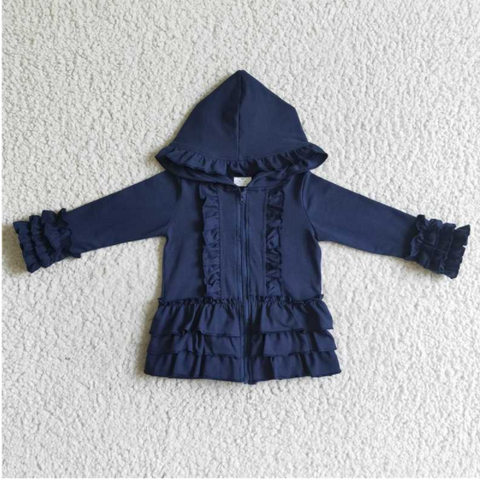GT0013 Navy Cotton Hoodie