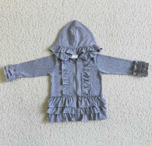 GT0015 Grey Cotton Hoodie