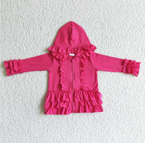 GT0020 Fuchsia Cotton Hoodie
