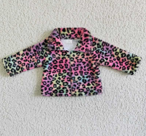 A23-26 colorful leopard coat