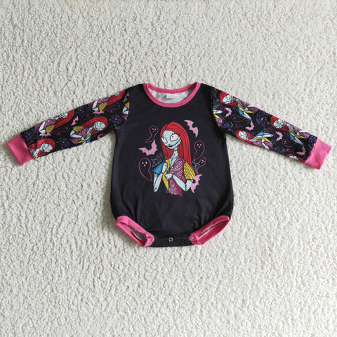 LR0151 halloween boy girl long sleeve romper