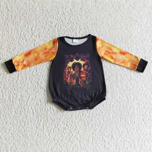 LR0158 halloween long sleeve romper