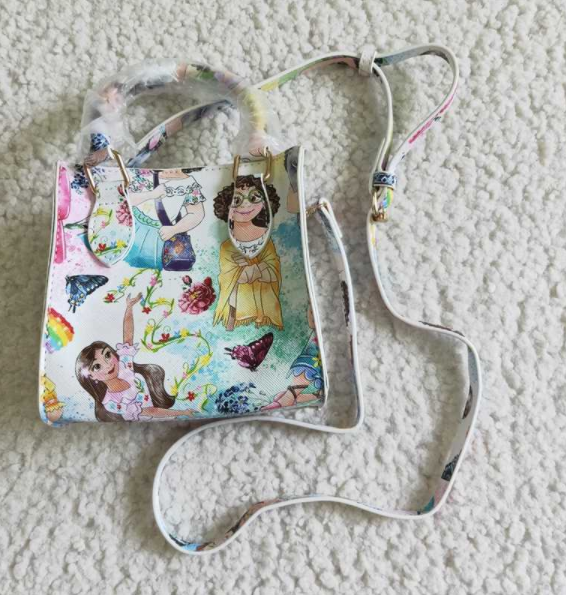 BA0017 Cute magic print little girls bags