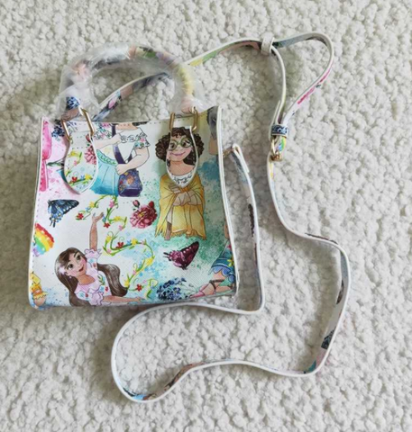 BA0017 Cute magic print little girls bags