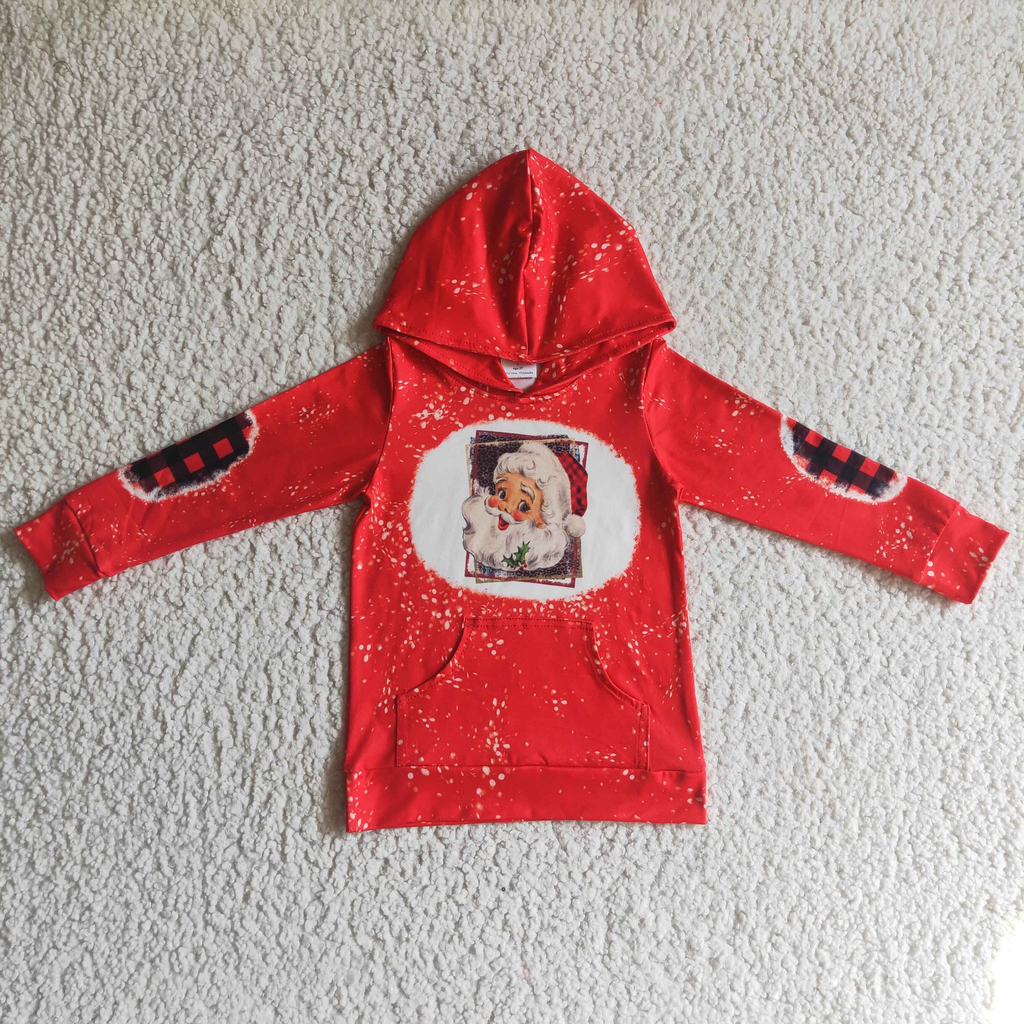 christmas boy hoodie