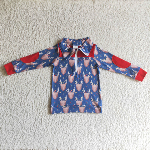 BT0071 Christmas Kids Boys Shirts
