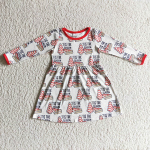 GLD0110 girls long sleeve dress