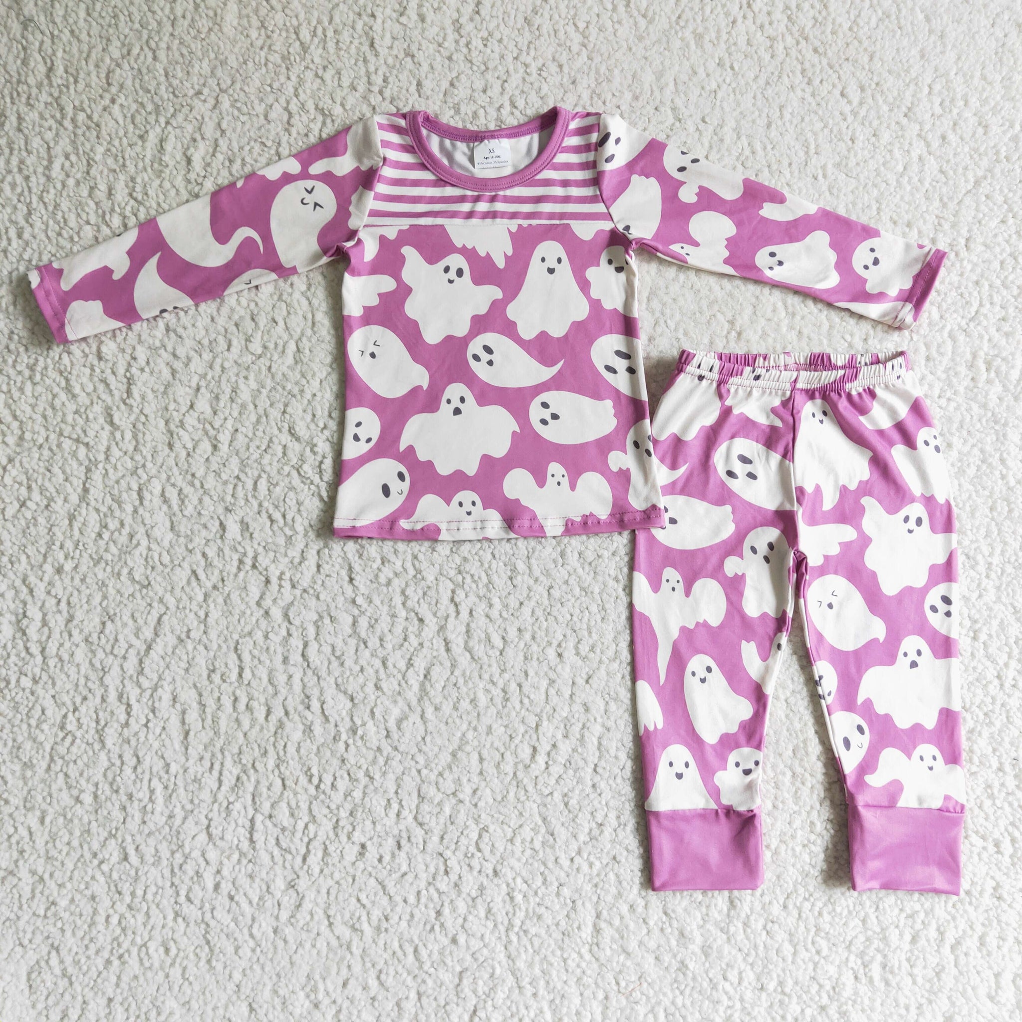 Halloween Purple Pajama Set