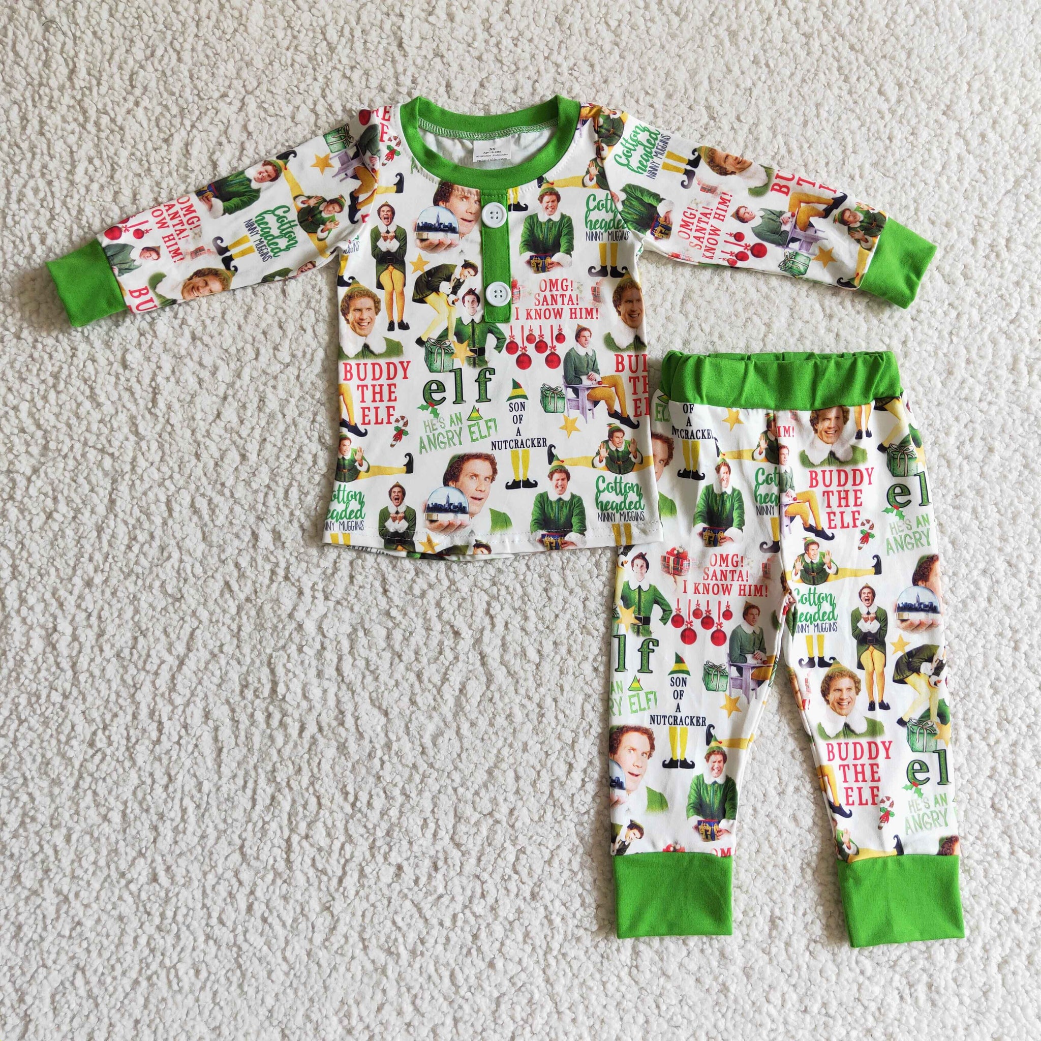 Christmas Boys Pajama Set