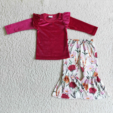 Red Velvet Girls Suit