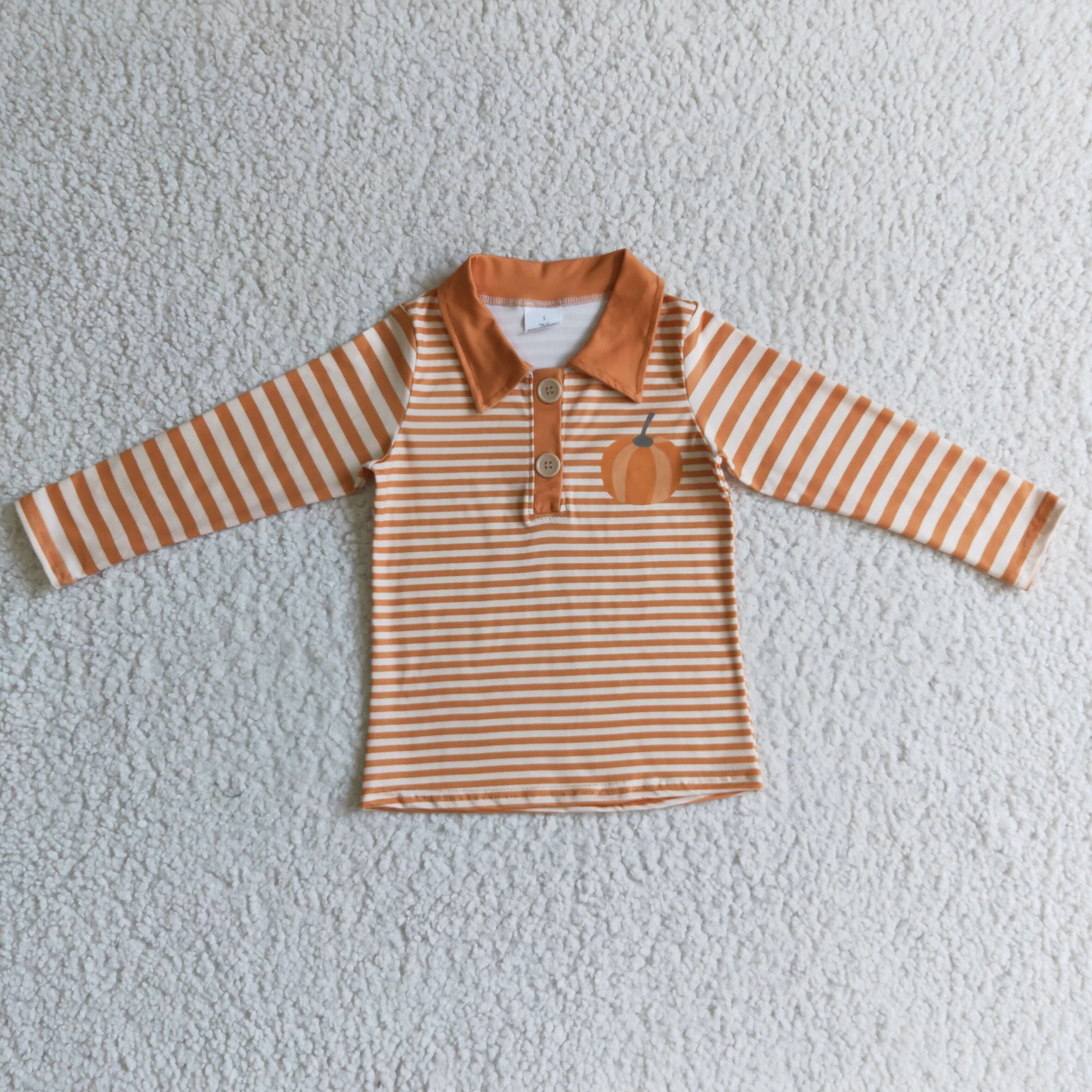 BT0039 Boys Lapel Halloween Shirt