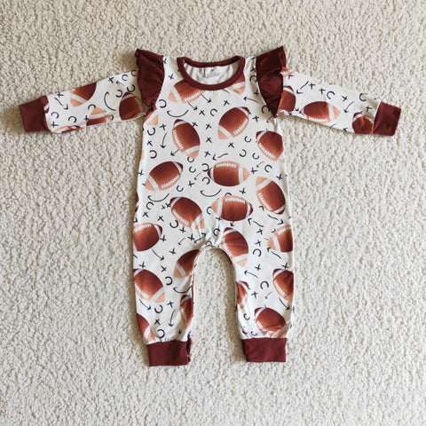 LR0178 rugby girl romper