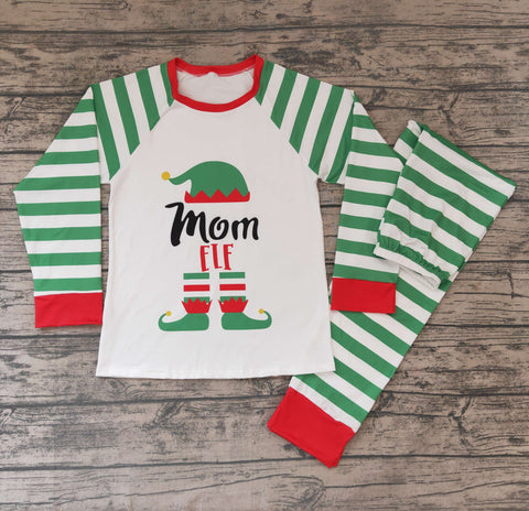 GLP0174 Adult Christmas Pajamas Long Sleeve Set