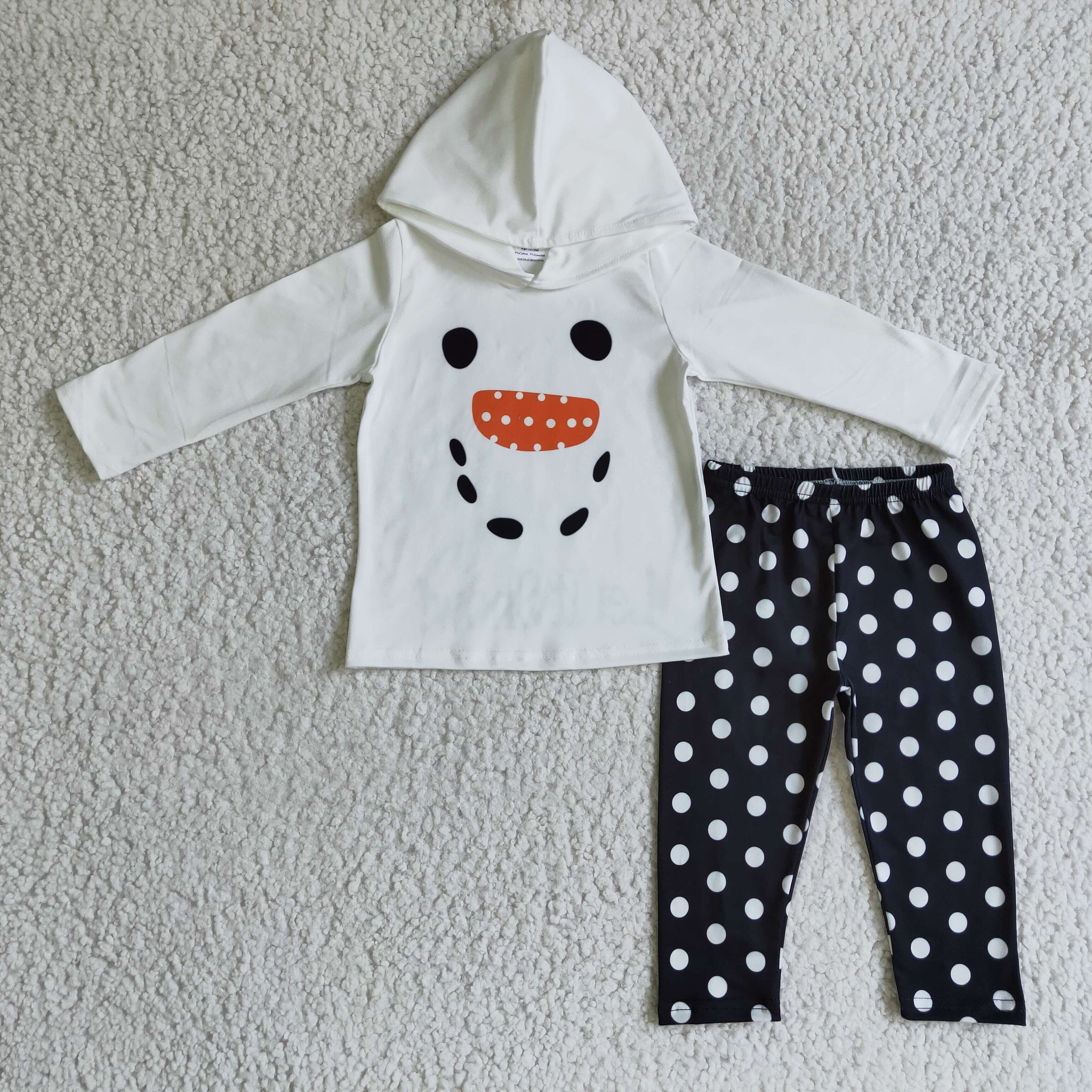 GLP0293 Boys Snowman Style Long Sleeve Suit