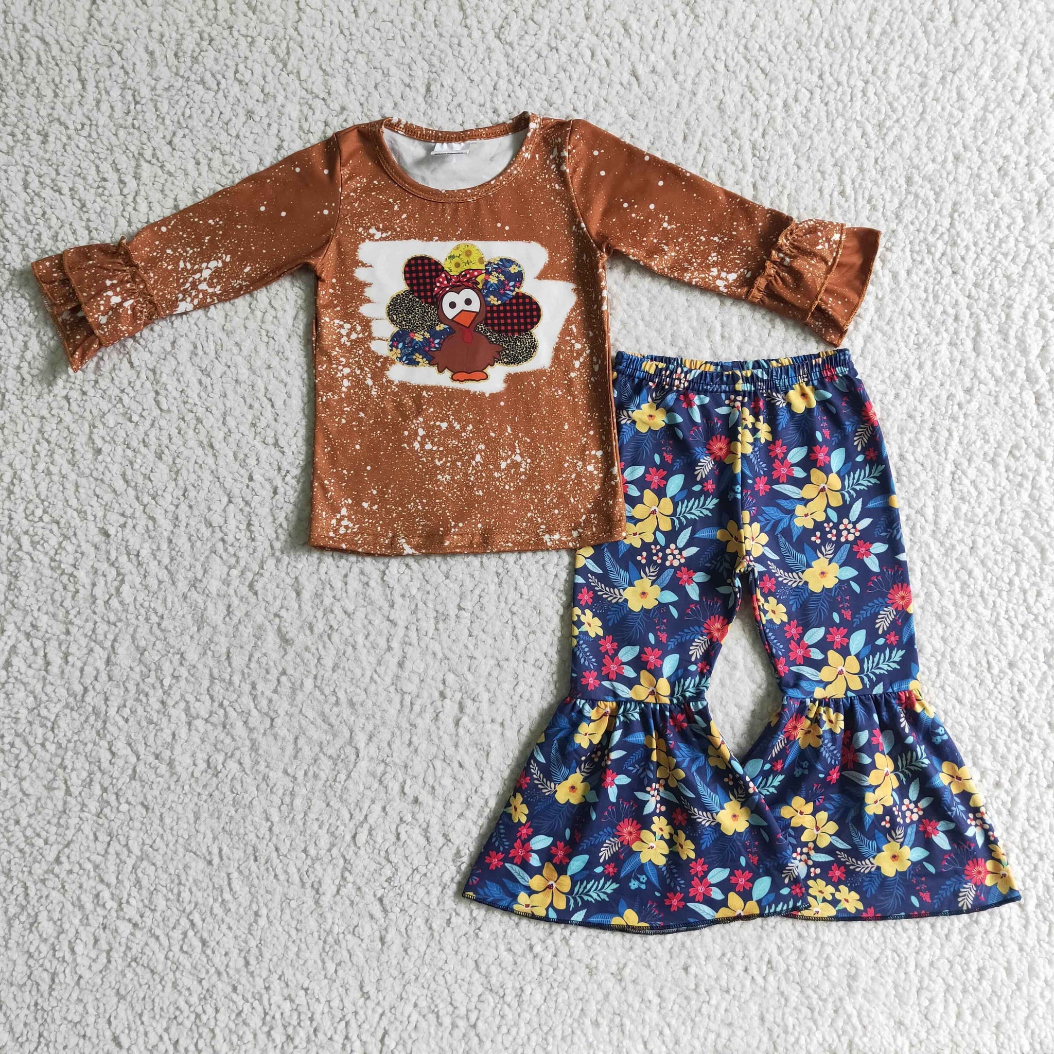 Thanksgiving Girl Turkey Set