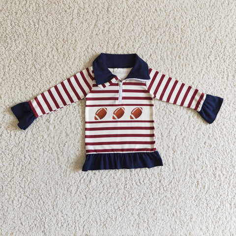GT0053 Rugby Boys Lapel Long Sleeve Shirt