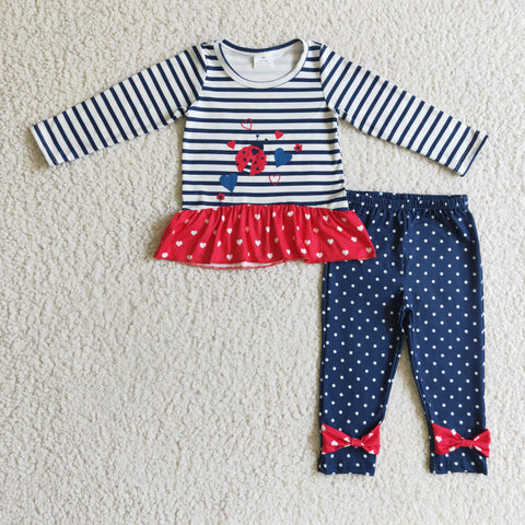 GLP0227 Girls Valentine's Day Outfit