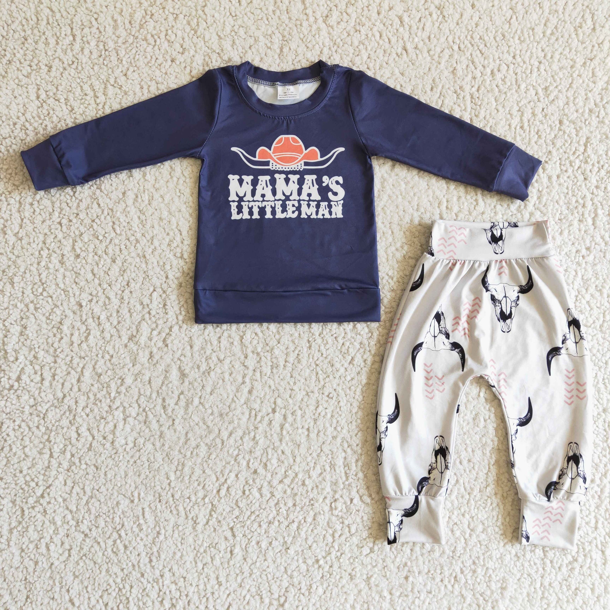mamas littleman boy suit