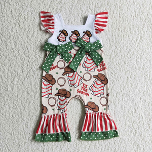 SR0100 baby girl cake romper