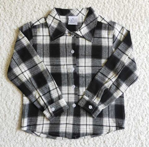 BT0060 black boy's shirt