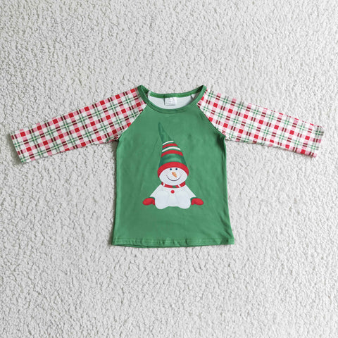 BT0077 christmas boy long sleeve shirt