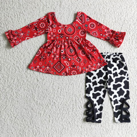 GLP0091 girls autumn winter long sleeve suit