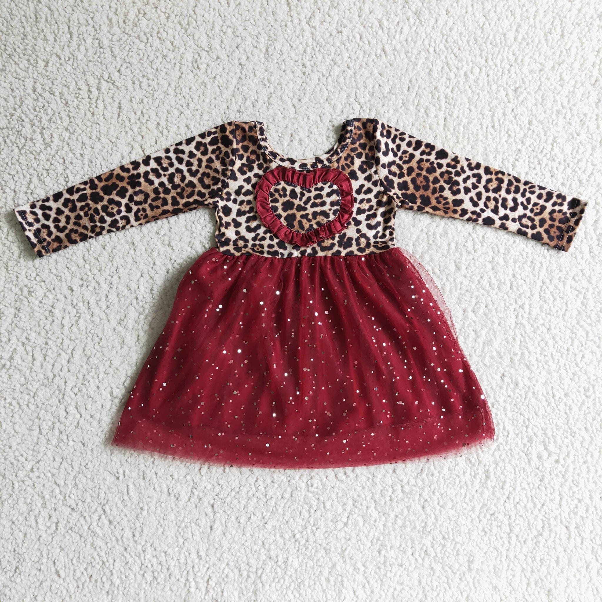GLD0139 valentine girl dress