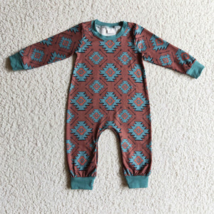 LR0187 baby boy long sleeve romper