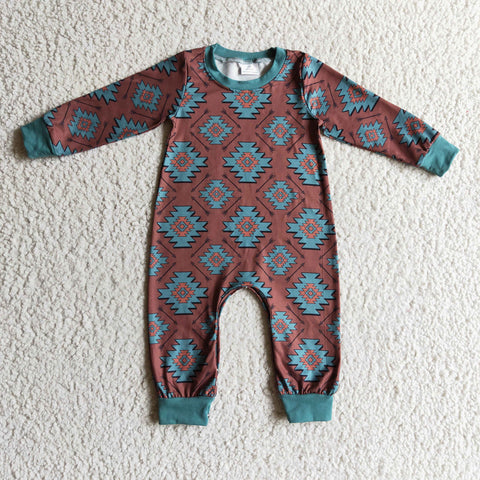 LR0187 baby boy long sleeve romper