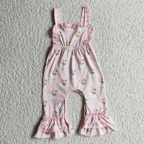 SR0101 Pink Santa Jumpsuit