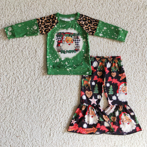 GLP0321 Green Santa Girl Suit