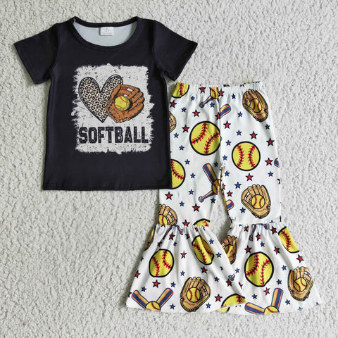 GSPO0215 Baseball Kids Girls Set