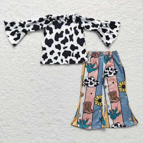 GLP0375 Cactus Print Girls Suit