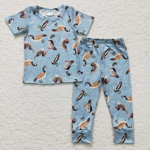 Duck Print Boys Suit