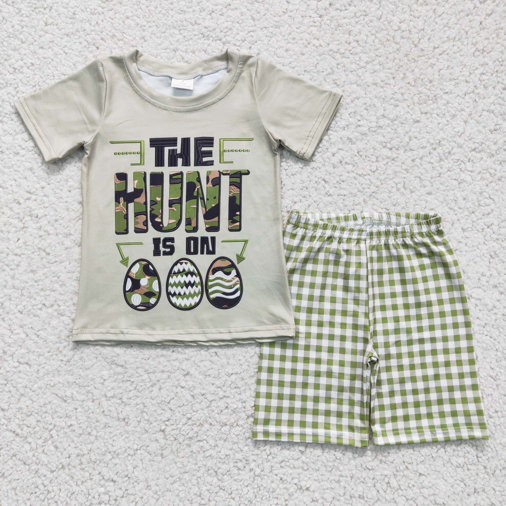 BSSO0096 Easter Boys Short Sleeve Suit