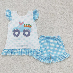 GSSO0127 Easter Girl Fly Sleeve Suit