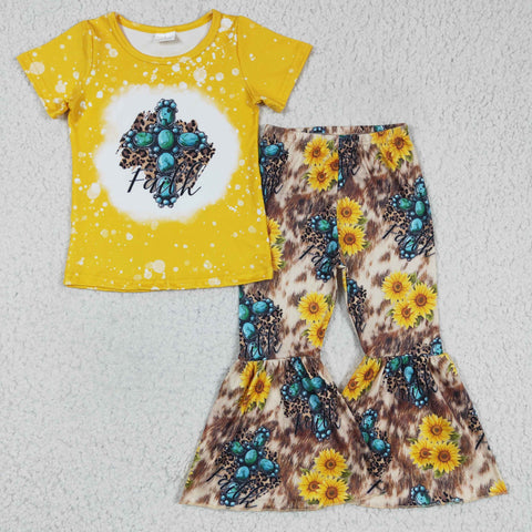 GSPO0269 Easter Girl Sunflower Print Set