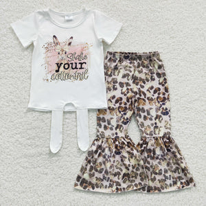 GSPO0354 Rabbit print leopard suit