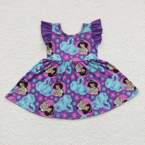 Princess Girl Purple Dress