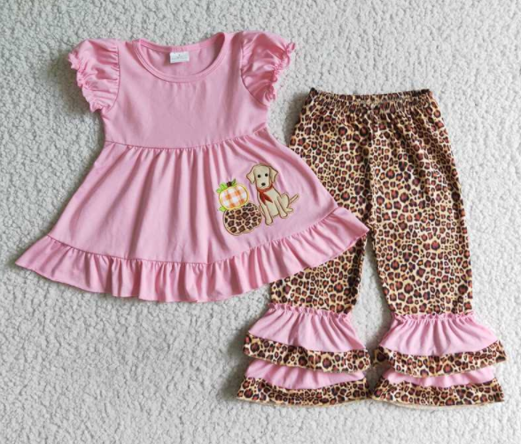 GSPO0135 Halloween Pink Cotton Embroidery Set