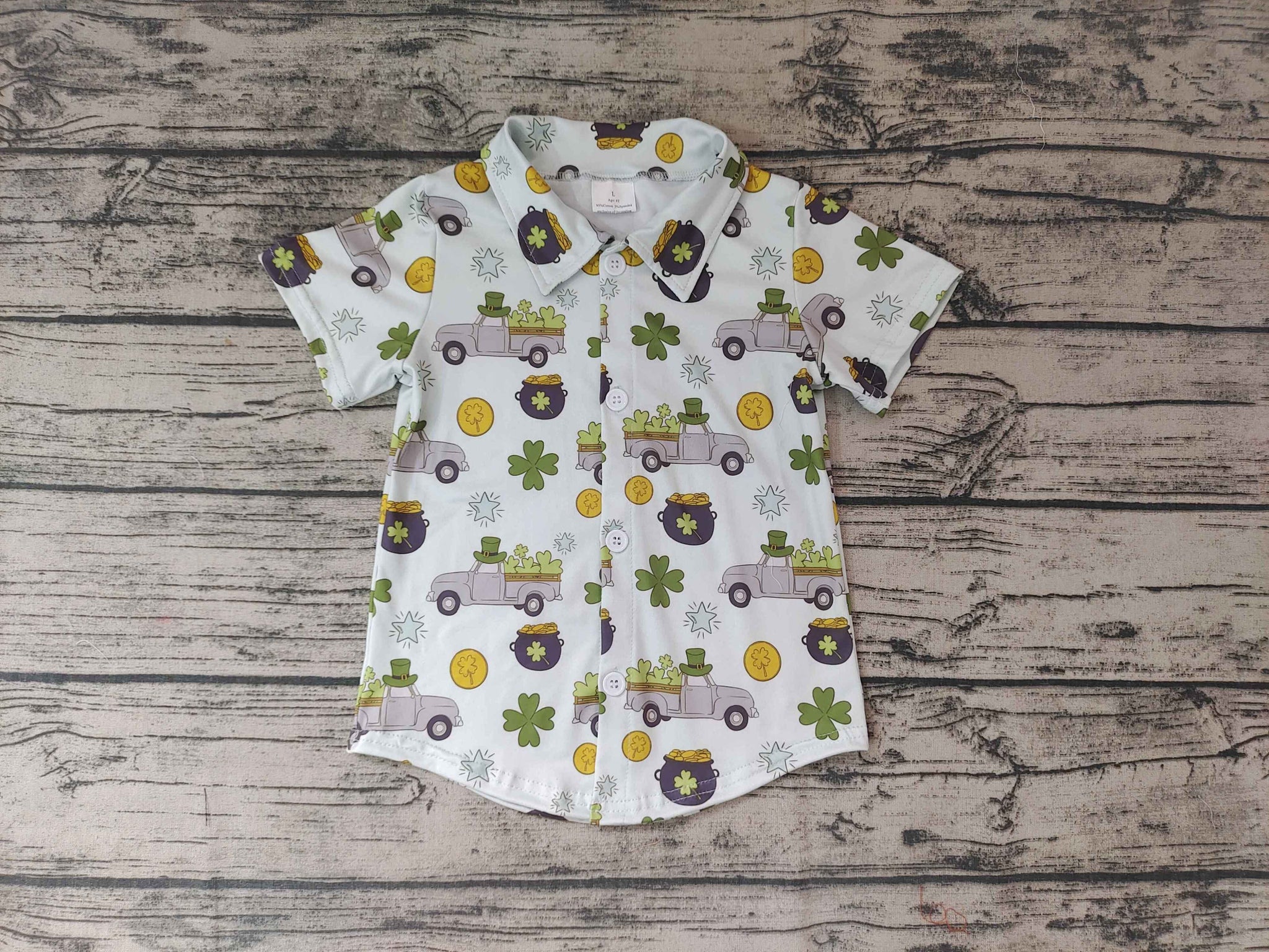 BT0181 Short Sleeve Boys Shirt Top